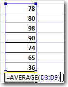 average formula