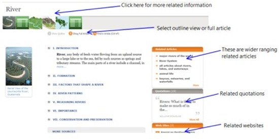 Encarta Premium Navigation2
