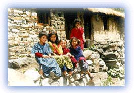 Garhwali children. Credit: Raj Shirole