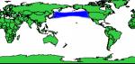 Distribution Map of the Northern Rightwhale Dolphin