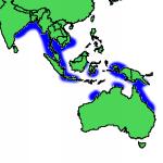 Distribution Map of the Irrawaddy Dolphin