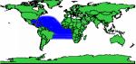 Distribution Map of the Atlantic Spotted Dolphin