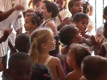 Standing and Singing