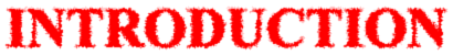 *INTRODUCTION*