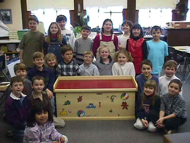 Finished toy box